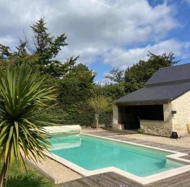 Maison centre Bourgueil avec piscine 8 p in Bourgueil