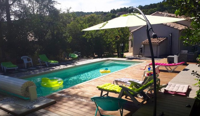 Maison de 2 chambres avec piscine partagee jardin amenage et wifi a Saint Paul le Jeune