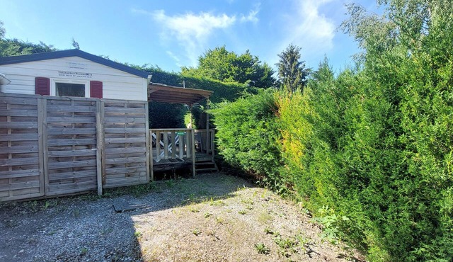 Mobile Home “Mercure 1” with Shared Pool, Wi-Fi and Air Conditioning