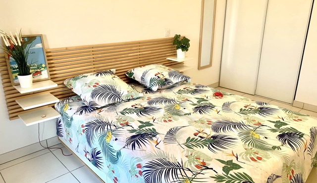 Montpellier Port Marianne T2 (47m² + 31m² terrace)