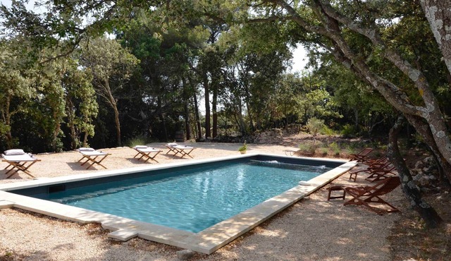 Old sheepfold with private pool