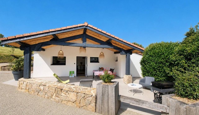 Peaceful air-conditioned lodge - 3 guests in Saint-Just-Saint-Rambert