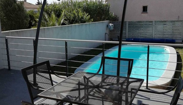 Pleasant villa with pool in the south of France in Saint-Marcel-sur-Aude