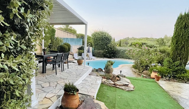 Private villa with pool