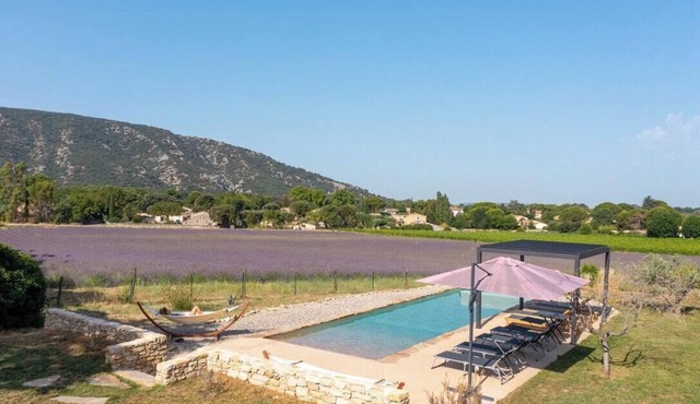 Provençal mansion with pool in Maubec Luberon