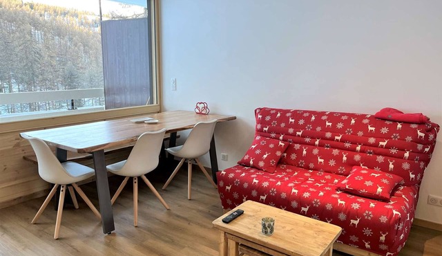 Renovated Apt 6p Near Slopes & Shops, Quiet Area, Private Parking, Balcony