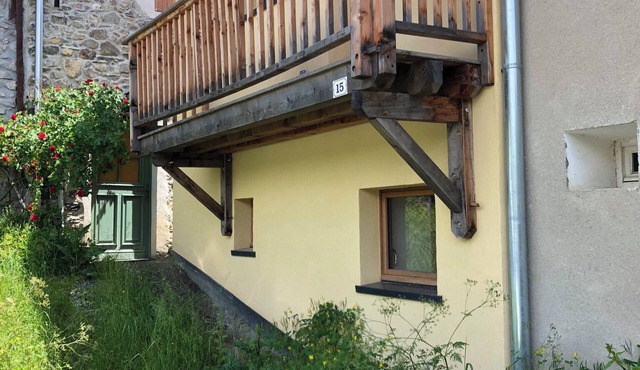 Small restored house in the mountains in an old hamlet in Saint André d'Embrun