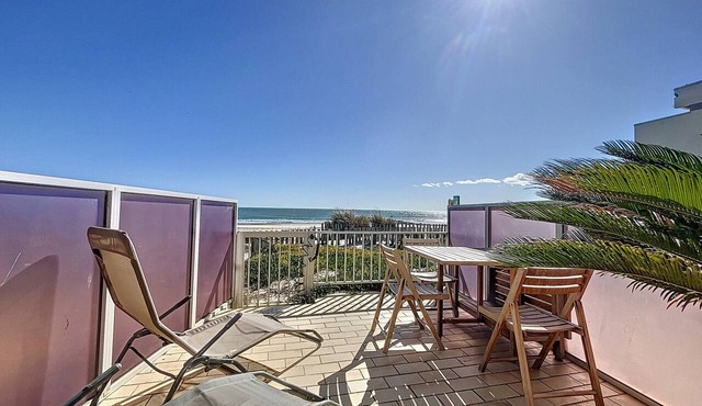 T3 Apartment sea view, parking - 4 guests