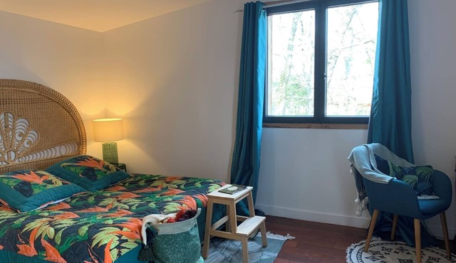 Te Fiti perched chalet (+12 yrs accompanied by an adult or 2 adults) in Saint-Remèze