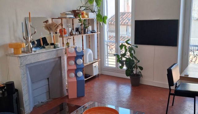 Typical sunny apartment in Notre-Dame du Mont with balcony and air conditioning