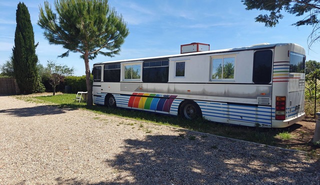 Unique Vacations in a Converted Bus in Milhaud