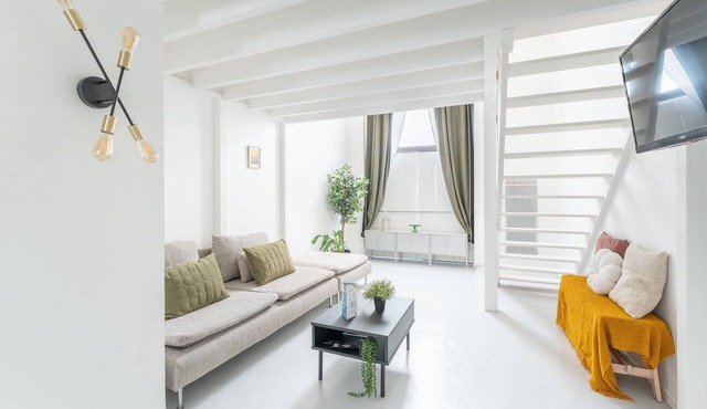 Urban White - loft lumineux avec terrasse