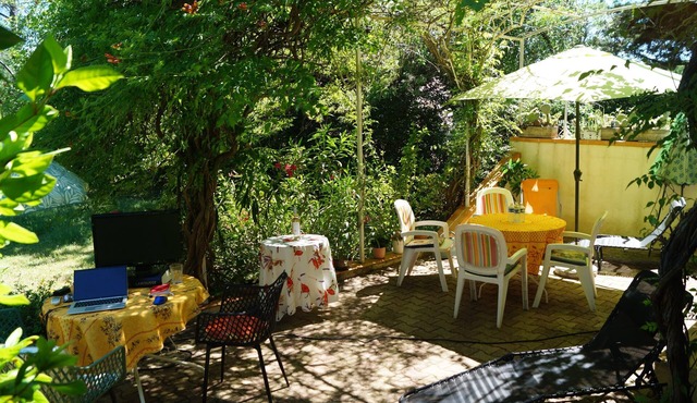 Vacation Home "Zypresse" - Relax in with a large, enclosed parklike garden.