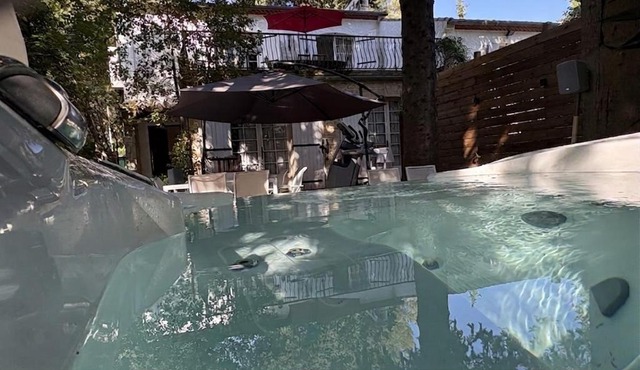 Villa 3ch 6pers climatisée avec jacuzzi jardin 3 terrasses Montpellier centre ville 12 mn des plages