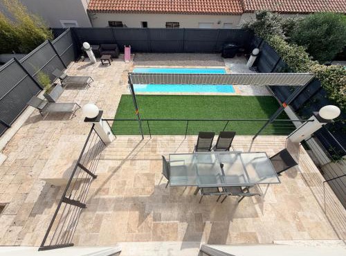 Villa avec piscine privée entre mer et vignobles