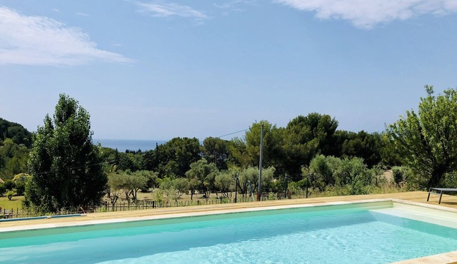 Villa Baguier Méditerranée: in the calm of nature, a stone's throw from the sea