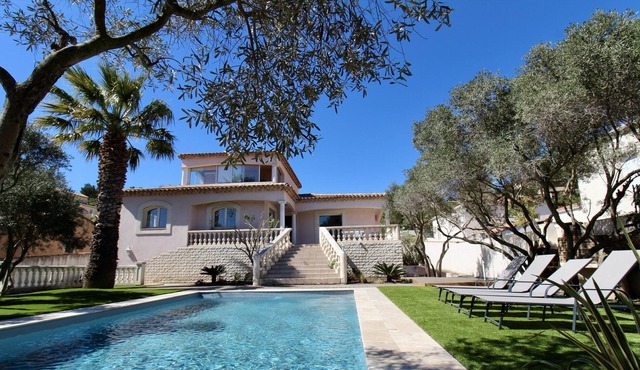 Villa by the sea with private pool