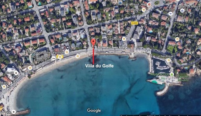 VILLA DU GOLFE T3 en bord de plage