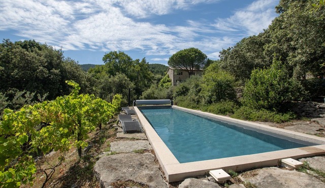 Villa 'L'Elzède 2-6 guests' with mountain view, private pool and Wi-Fi