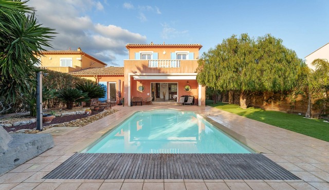 Villa les Citronniers - Piscine, 100 m de la plage