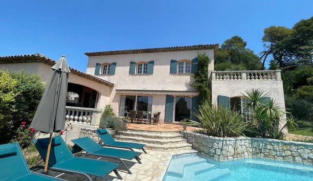 Villa Rosa — Villa with pool, 5 bedrooms with Esterel view | 20 min from Cannes