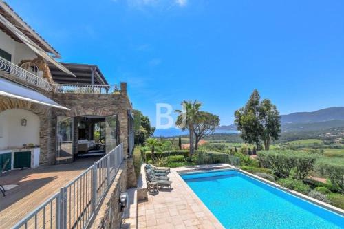 Villa vignes et mer in La Croix-Valmer