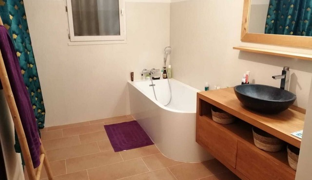 Villa with swimming pool and large garden 9 minutes from the beaches in Frontignan