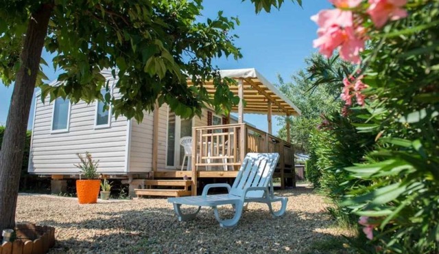 ZEcamping 4* toboggans club enfant locatif clim 36m2 8 pers