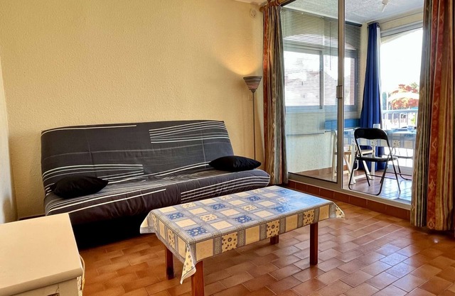 Cozy Studio Near Beach, Shops, Private Garage, Pet-Friendly, Sleeps 4 in Argelès-sur-Mer