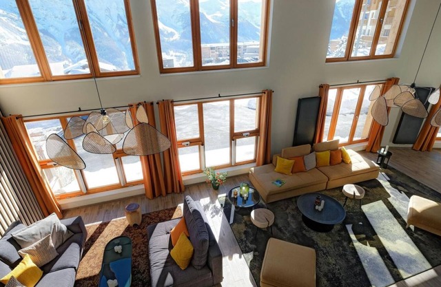 Wifi, fitness, swimming pool, terrace, balcony, tv, 62m², Orcières Merlette 1850