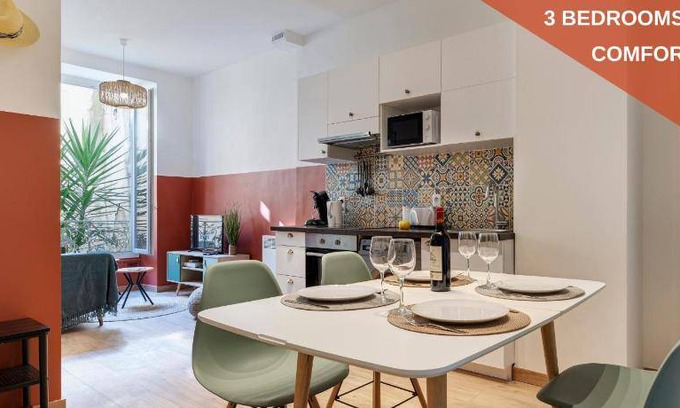 Lepante Quarter Apartment | 66 m² Apartment ∙ 3 bedrooms ∙ 6 guests
