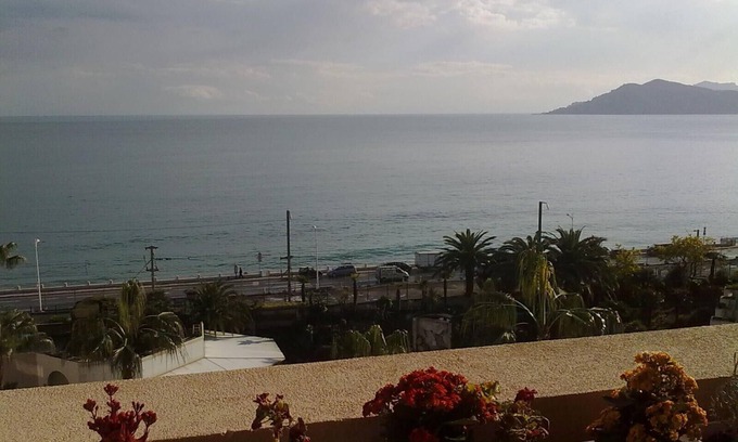 Cannes La Bocca Apartment | DUPLEX WITH AIR CONDITIONING+ TERRACE SEA VIEW- CANNES LA BOCCA