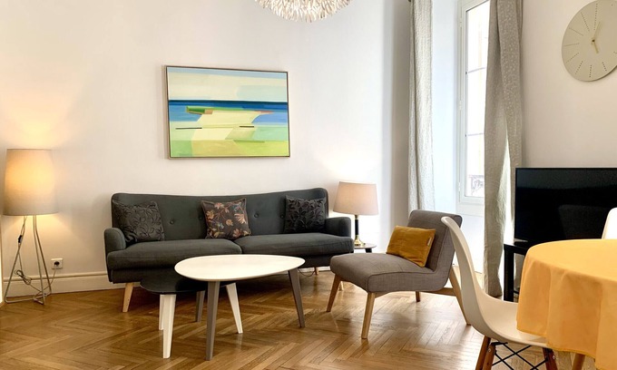 Nice City Centre Apartment | Exceptionnel 3 pièces Balcon de Meyerbeer - Grimaldi/Promenade des