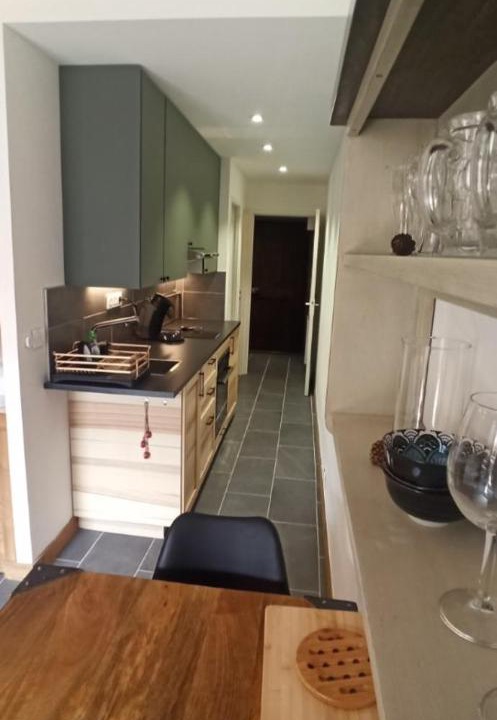 Monetier-les-Bains Apartment | Bright 30 M With Balcony Center Villa