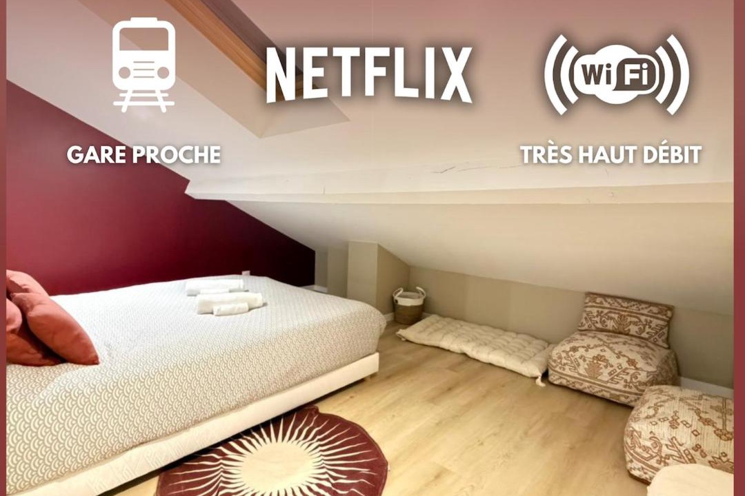 Parilly Apartment | T2 Neptune x4 people NEW Gare parilly