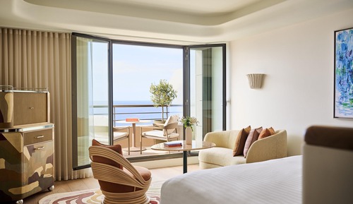 Room, 1 King Bed, Sea View