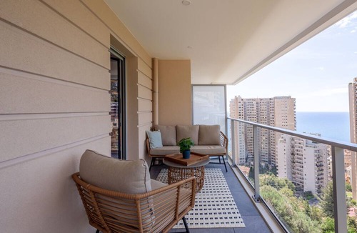 Beausoleil Apartment | Monaco à pied - Piscine et vue mer