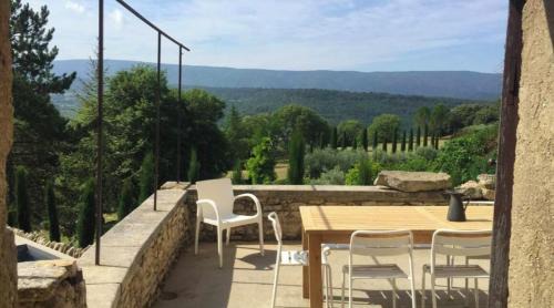 Goult House | Goult au coeur du village deux maisons vue Luberon calme et piscine privée