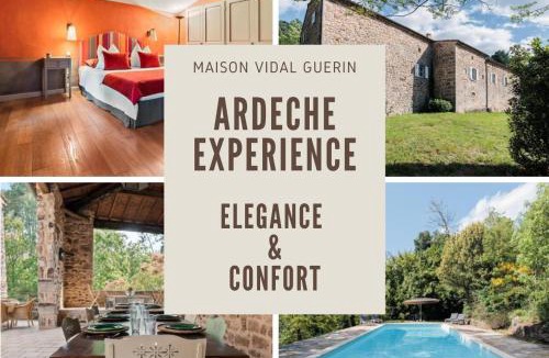 Ailhon House | OFFRE SPECIALE NOUVEL HEBERGEMENT ! BASTIDE AUTHENTIQUE & PRIVEE - Maison VIDAL GUERIN - 6 CHAMBRES - Charme Confort & Elegance - Piscine et BBQ - Services Maison Blondin