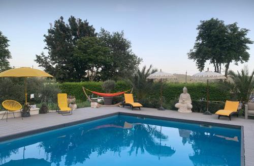 Greoux-les-Bains Villa | Grand domaine piscine spa sauna Greoux les bains bastide du bonheur st donat