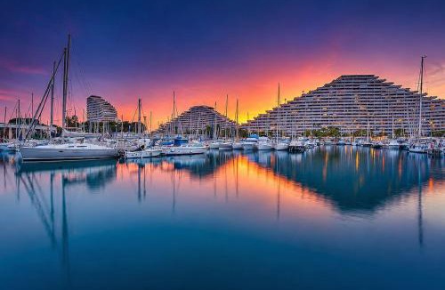Villeneuve Loubet Beach Apartment | Terrace Marina Baie des Anges Walk to Beach
