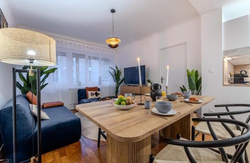 Quartier Chorier-Berriat Apartment | 5 min walk GEM - 2 bedrooms - fiber wifi - loggia