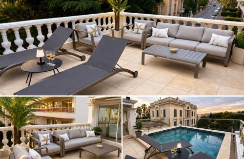 Cannes Villa | Villa Californie Prestige Cannes - Piscine Privée & Terrasses