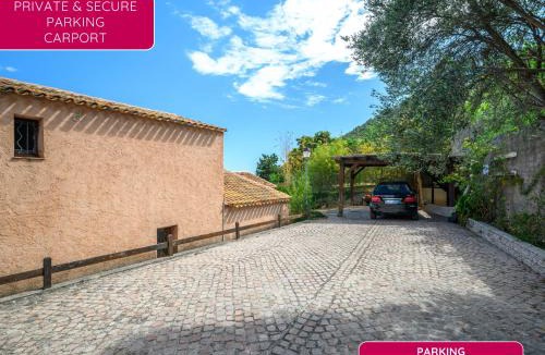 Carrieres - Malbousquet Villa | VILLA HORIZON - 5min from Monaco - A bird's-eye view of Monaco and Mediterranean - Ideal Groups & Families - Parking - Private Garden - Calm