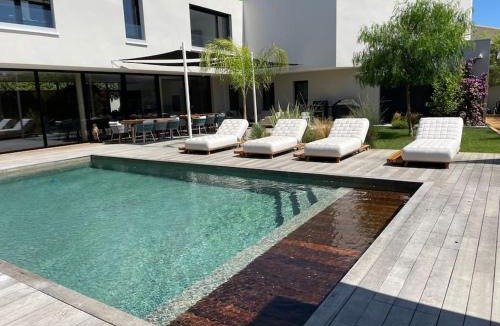 Perols Villa | Villa de luxe piscine jacuzzi