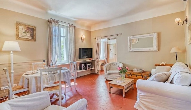 Appartement de Charme Dans Maison de Ville, Climatisé, Grande Terrasse