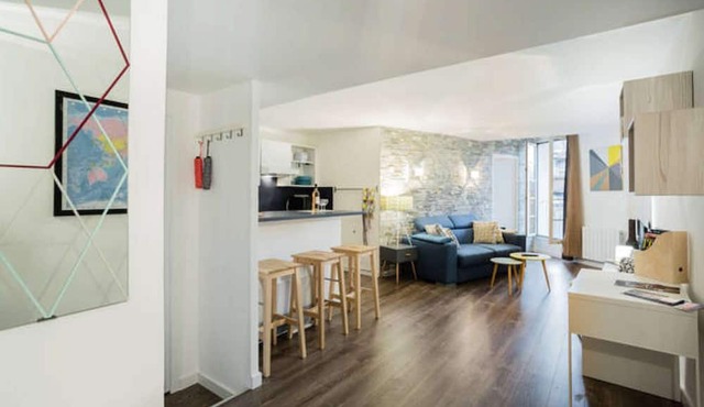 1 Bedroom Flat Quartier Rotonde - Lift, Wifi, Air Conditionning/1 to 6 People