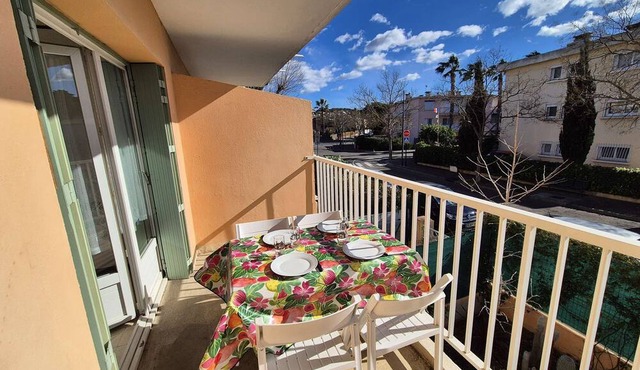 Apartment 150 meters from the beach, Wi-Fi.