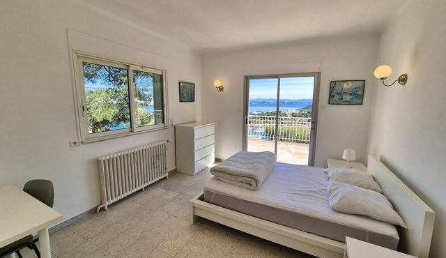 Top of villa, full sea view