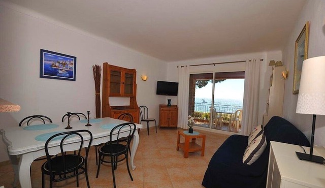 APARTMENT T2 * 4 p 10m from the BEACH with SEA VIEW & HEATED SWIMMING POOL (6)